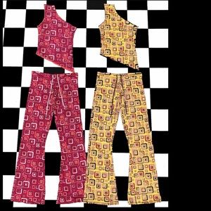 Omighty Cubby one shoulder and pants set